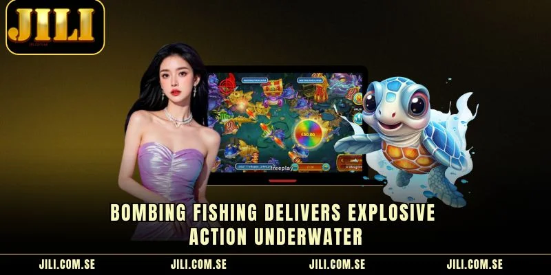 Bombing Fishing Delivers Explosive Action Underwater